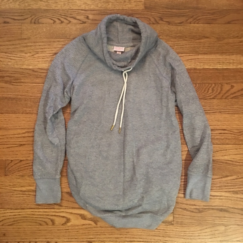 Cowlneck maternity sweatshirt. Small (fits like M)